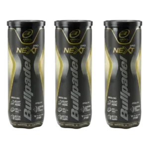 LOT DE 3 TUBES DE BALLES BULLPADEL NEXT PRO