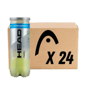 Carton de 24 tubes de balles Head Padel Pro +